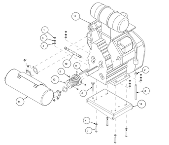 Section 09 Diagram and Parts List for MK-3026K 166449-26 MK Diamond Concrete Saw